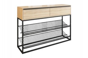 КРАФТ 2 Обувница (дуб сонома) в Асбесте - asbest.ok-mebel.com | фото