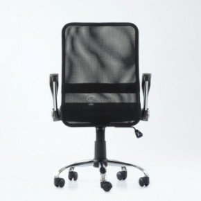 Кресло Barneo K-147 для персонала (черная ткань и сетка) в Асбесте - asbest.ok-mebel.com | фото 5