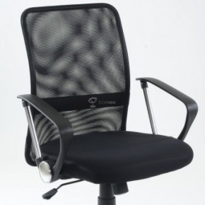 Кресло Barneo K-147 для персонала (черная ткань и сетка) в Асбесте - asbest.ok-mebel.com | фото 6