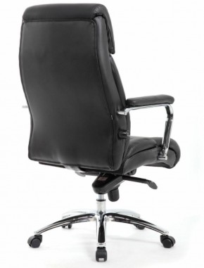 Кресло BRABIX PREMIUM "Phaeton EX-502" (кожа с компаньоном, хром, черное) 530882 в Асбесте - asbest.ok-mebel.com | фото 4