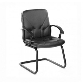 Кресло ЧИП ультра 365 (черный) на полозьях в Асбесте - asbest.ok-mebel.com | фото 1
