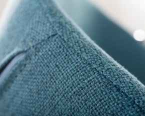 Кресло дизайнерское DOBRIN SWAN, синяя ткань IF6, золотое основание в Асбесте - asbest.ok-mebel.com | фото 8