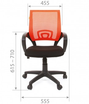 Кресло для оператора CHAIRMAN 696 black (ткань TW-11/сетка TW-01) в Асбесте - asbest.ok-mebel.com | фото 4