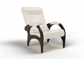 Кресло для отдыха Римини 19-К-КР (экокожа/венге) КРЕМ в Асбесте - asbest.ok-mebel.com | фото 1