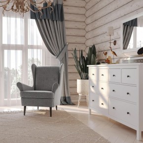 Кресло для отдыха Вало серый, ткань рогожка в Асбесте - asbest.ok-mebel.com | фото 2