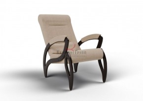 Кресло для отдыха Зельден 20-Т-П (ткань/венге) ПЕСОК в Асбесте - asbest.ok-mebel.com | фото