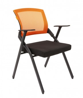 Кресло для посетителей CHAIRMAN NEXX (ткань стандарт черный/сетка DW-66) в Асбесте - asbest.ok-mebel.com | фото 1