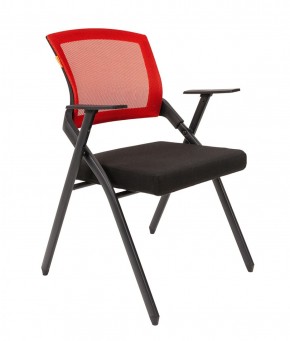 Кресло для посетителей CHAIRMAN NEXX (ткань стандарт черный/сетка DW-69) в Асбесте - asbest.ok-mebel.com | фото 1
