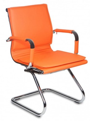Кресло для посетителя Бюрократ CH-993-Low-V/orange оранжевый в Асбесте - asbest.ok-mebel.com | фото