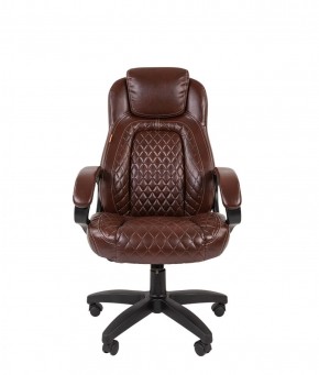 Кресло для руководителя  CHAIRMAN 432 (Экокожа коричневая) в Асбесте - asbest.ok-mebel.com | фото 2