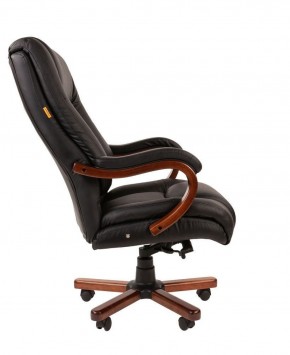 Кресло для руководителя CHAIRMAN  503 (Кожа) Черное в Асбесте - asbest.ok-mebel.com | фото 3