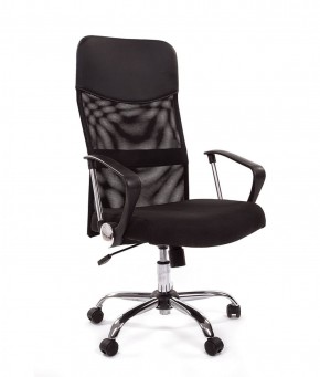 Кресло для руководителя CHAIRMAN 610 N (15-21 черный/сетка черный) в Асбесте - asbest.ok-mebel.com | фото 1