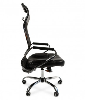 Кресло для руководителя CHAIRMAN 700 (Сетка) Черное в Асбесте - asbest.ok-mebel.com | фото 3