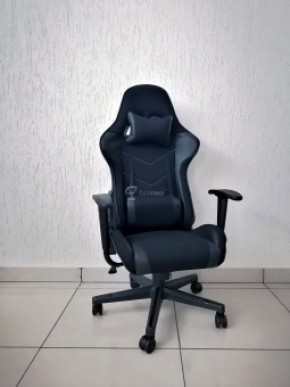 Кресло геймерское Barneo K-50 (черная сетка черные вставки) в Асбесте - asbest.ok-mebel.com | фото