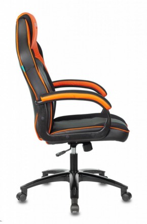 Кресло игровое Бюрократ VIKING 2 AERO ORANGE черный/оранжевый в Асбесте - asbest.ok-mebel.com | фото 3