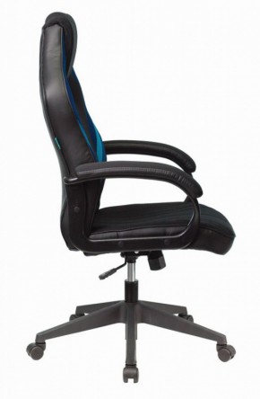 Кресло игровое Бюрократ VIKING 3 AERO BLUE черный/синий в Асбесте - asbest.ok-mebel.com | фото 3