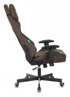 Кресло игровое Бюрократ VIKING KNIGHT LT10 FABRIC коричневый в Асбесте - asbest.ok-mebel.com | фото 2