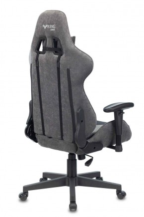 Кресло игровое Бюрократ VIKING X VIKING X BLACK Fabric серый/черный в Асбесте - asbest.ok-mebel.com | фото 7