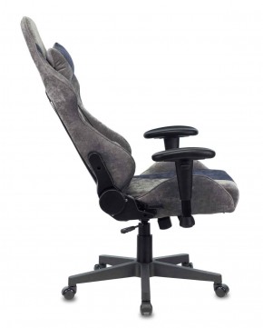 Кресло игровое Бюрократ VIKING X VIKING X NAVY Fabric серый/темно-синий в Асбесте - asbest.ok-mebel.com | фото 2