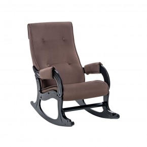Кресло-качалка Модель 707 Венге, ткань V 23 в Асбесте - asbest.ok-mebel.com | фото 4