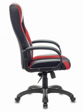 Кресло компьютерное BRABIX PREMIUM "Rapid GM-102" (экокожа/ткань, черное/красное) 532107 в Асбесте - asbest.ok-mebel.com | фото 3