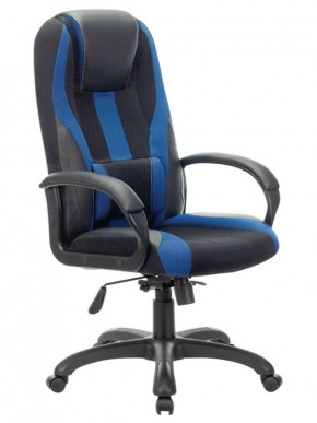 Кресло компьютерное BRABIX PREMIUM "Rapid GM-102" (экокожа/ткань, черное/синее) 532106 в Асбесте - asbest.ok-mebel.com | фото