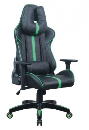 Кресло компьютерное BRABIX "GT Carbon GM-120" (черное/зеленое) 531929 в Асбесте - asbest.ok-mebel.com | фото 1