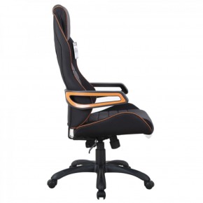 Кресло компьютерное BRABIX Techno Pro GM-003 (ткань черное/серое, вставки оранжевые) 531813 в Асбесте - asbest.ok-mebel.com | фото 3