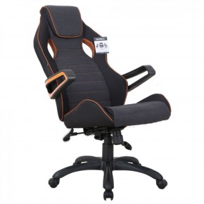 Кресло компьютерное BRABIX Techno Pro GM-003 (ткань черное/серое, вставки оранжевые) 531813 в Асбесте - asbest.ok-mebel.com | фото 8