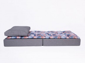 Кресло-кровать бескаркасное Харви (коричневый-геометрия браун) в Асбесте - asbest.ok-mebel.com | фото 3