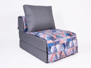Кресло-кровать бескаркасное Харви (серый-сноу деним) в Асбесте - asbest.ok-mebel.com | фото 1