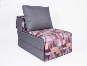 Кресло-кровать бескаркасное Харви (серый-сноу манго) в Асбесте - asbest.ok-mebel.com | фото
