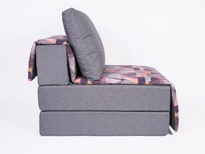 Кресло-кровать бескаркасное Харви (серый-сноу манго) в Асбесте - asbest.ok-mebel.com | фото 3