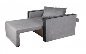 Кресло-кровать Милена с подлокотниками (серый) Велюр в Асбесте - asbest.ok-mebel.com | фото 3