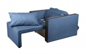 Кресло-кровать Милена с подлокотниками (синий) Велюр в Асбесте - asbest.ok-mebel.com | фото 2