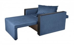 Кресло-кровать Милена с подлокотниками (синий) Велюр в Асбесте - asbest.ok-mebel.com | фото 3