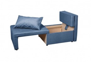 Кресло-кровать Милена (синий) Велюр в Асбесте - asbest.ok-mebel.com | фото 2