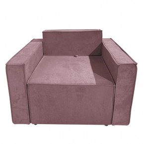 Кресло-кровать Принц КК1-ВР (велюр розовый) в Асбесте - asbest.ok-mebel.com | фото