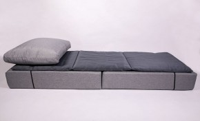 Кресло-кровать-пуф бескаркасное Прайм (Бежевый песочный) в Асбесте - asbest.ok-mebel.com | фото 4