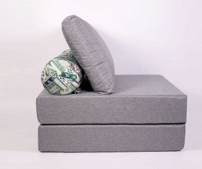 Кресло-кровать-пуф бескаркасное Прайм (Серый) в Асбесте - asbest.ok-mebel.com | фото 3