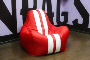 Кресло-мешок Спорт красное в Асбесте - asbest.ok-mebel.com | фото 2