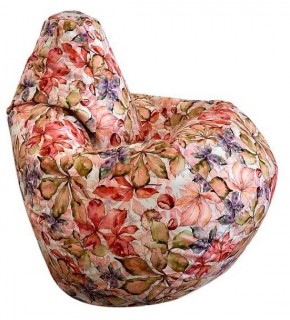 Кресло-мешок Цветы L в Асбесте - asbest.ok-mebel.com | фото 1