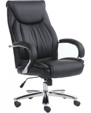 Кресло офисное BRABIX PREMIUM "Advance EX-575" (хром, экокожа, черное) 531825 в Асбесте - asbest.ok-mebel.com | фото