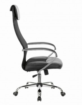 Кресло офисное BRABIX PREMIUM "Stalker EX-608 CH" (хром, ткань-сетка/кожзам, черное) 532091 в Асбесте - asbest.ok-mebel.com | фото 2