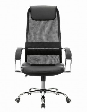 Кресло офисное BRABIX PREMIUM "Stalker EX-608 CH" (хром, ткань-сетка/кожзам, черное) 532091 в Асбесте - asbest.ok-mebel.com | фото 3