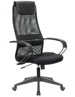 Кресло офисное BRABIX PREMIUM "Stalker EX-608 PL" (ткань-сетка/кожзам, черное) 532090 в Асбесте - asbest.ok-mebel.com | фото