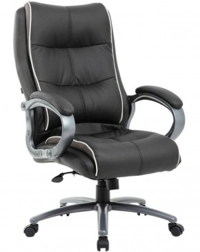 Кресло офисное BRABIX PREMIUM "Strong HD-009" (экокожа черная, ткань серая) 531945 в Асбесте - asbest.ok-mebel.com | фото