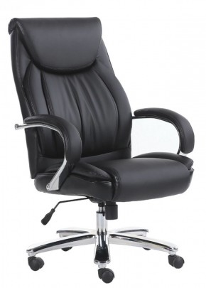 Кресло офисное BRABIX "Advance EX-575" (хром/экокожа/черное) 531825 в Асбесте - asbest.ok-mebel.com | фото