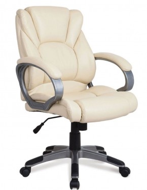 Кресло офисное BRABIX "Eldorado EX-504", экокожа, бежевое, 531167 в Асбесте - asbest.ok-mebel.com | фото 1