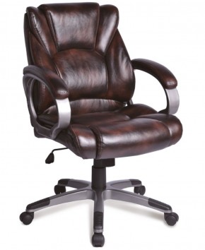 Кресло офисное BRABIX "Eldorado EX-504" (коричневое) 530875 в Асбесте - asbest.ok-mebel.com | фото
